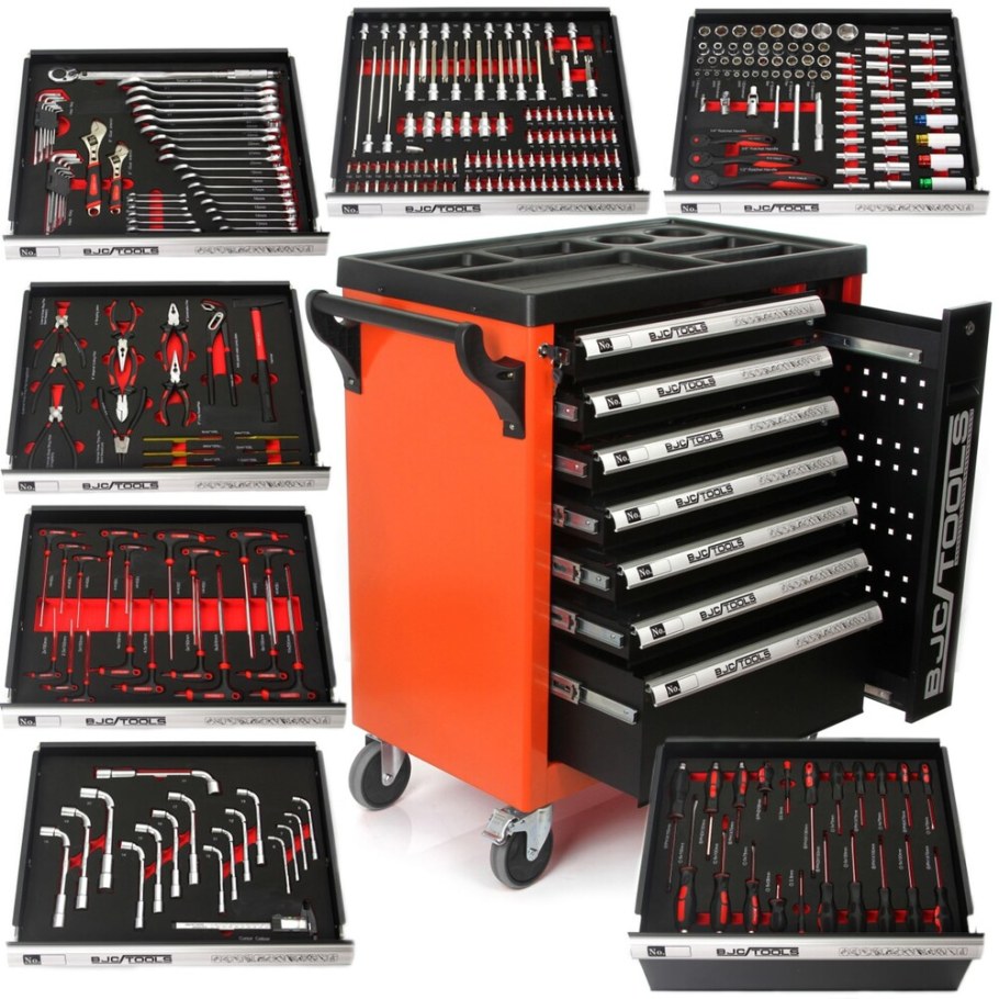 Ssz11 шкаф инструментальный коляска warsztatowy 7 + 1 256 элем