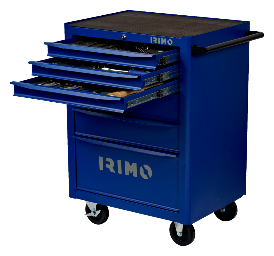 Тележка инструментальная 6 выдвижных ящиков js-6006