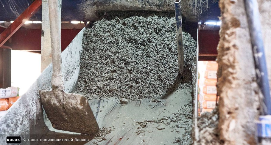 Смесь для арболитовых блоков