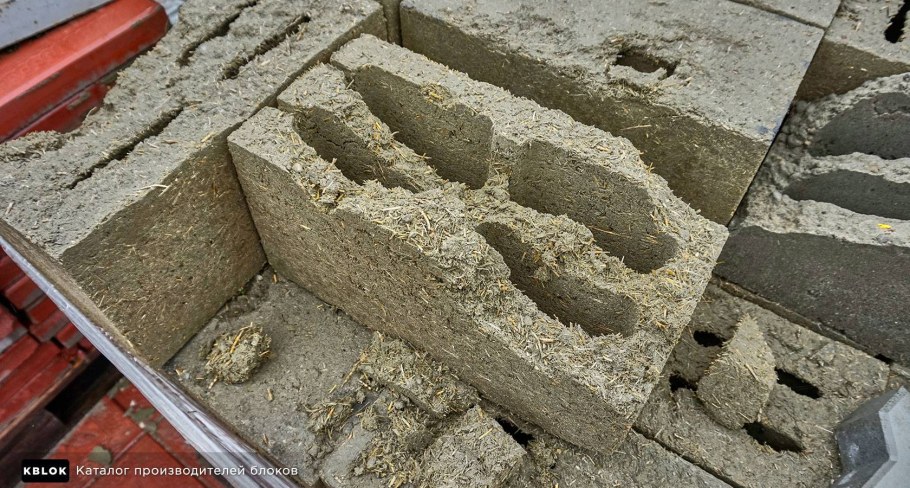 Опилкобетон блок м10