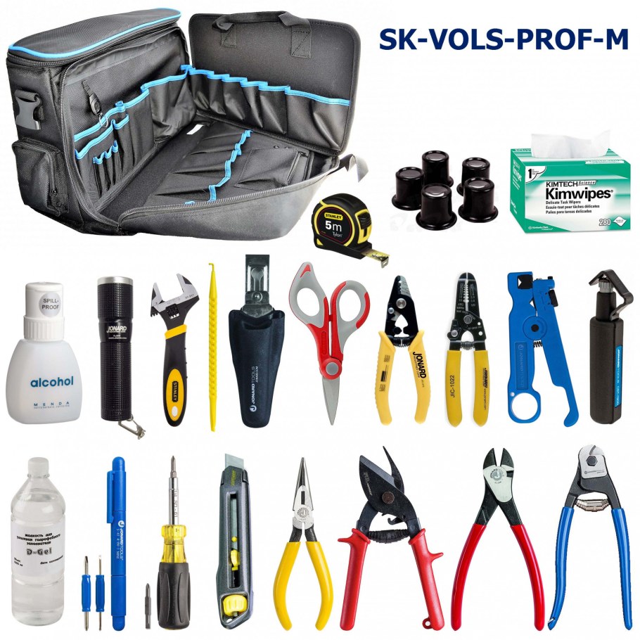 Комплект инструмента кабельный sk-vols-3 измеритель