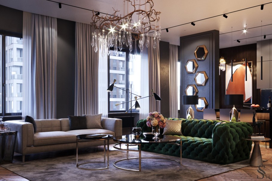 Элегантный интерьер