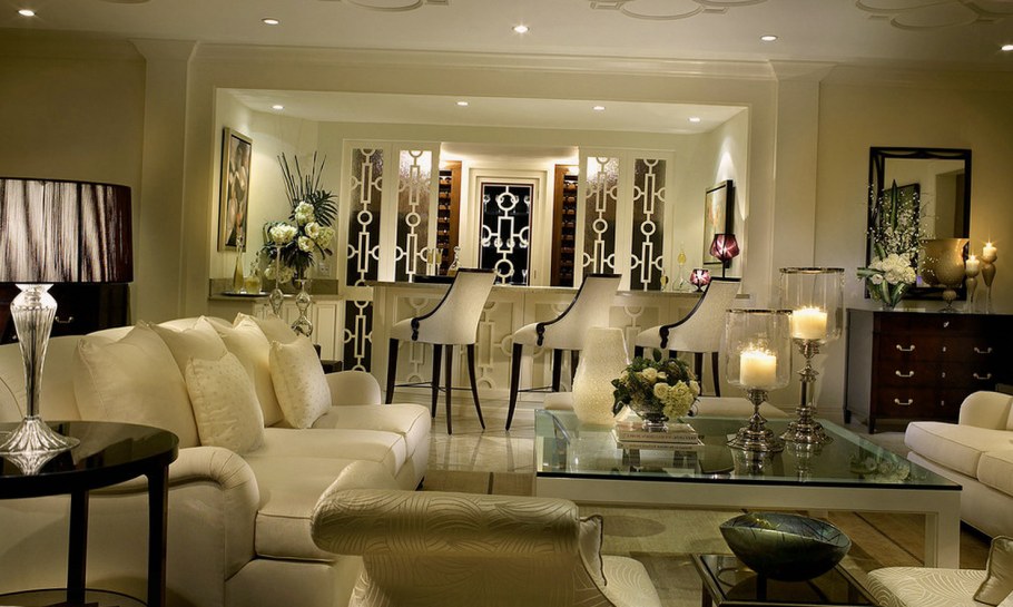 Гостиная ар деко