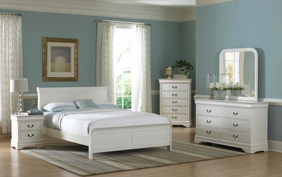 Икеа спальный гарнитур белый