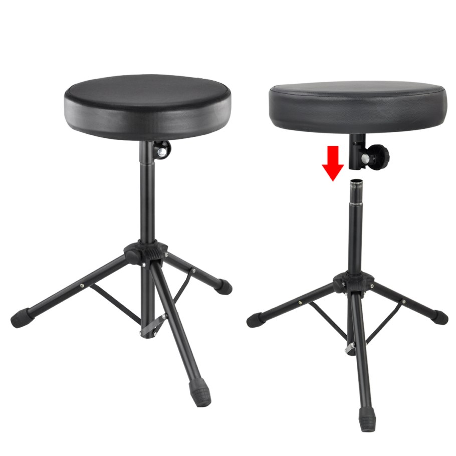 Железный стул для пианино трехножка