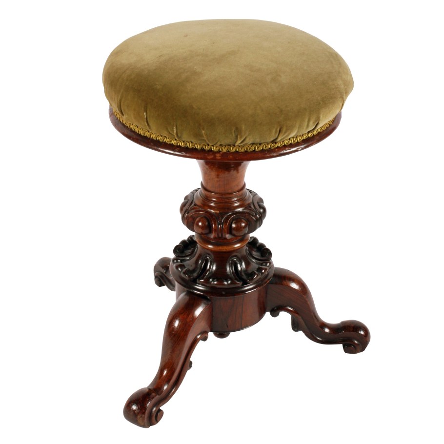 Antique Stool Victorian