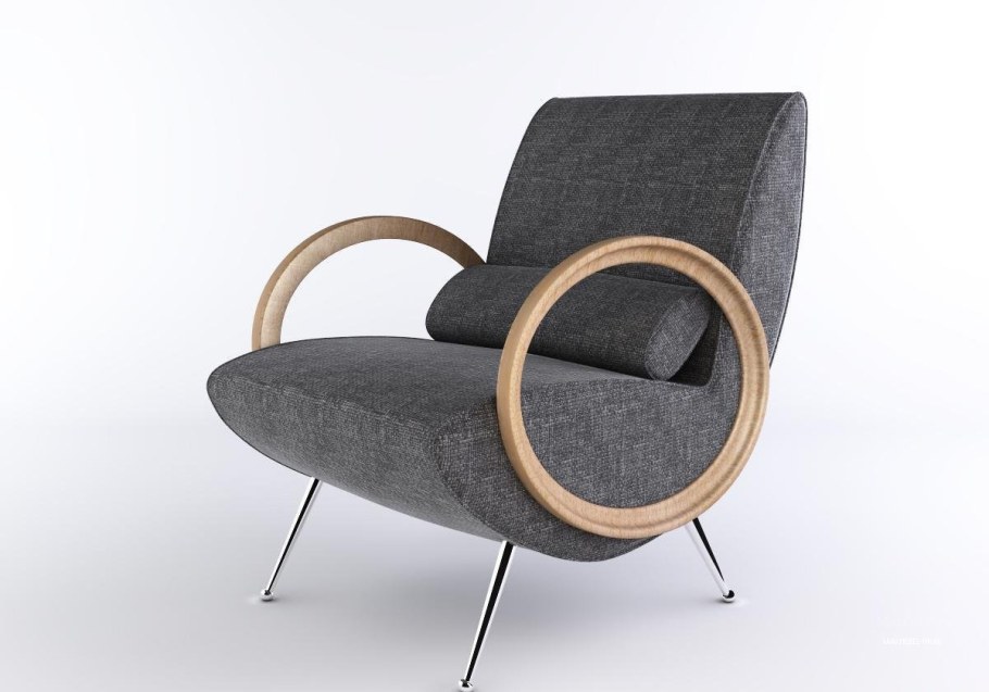 3ds Max кресло