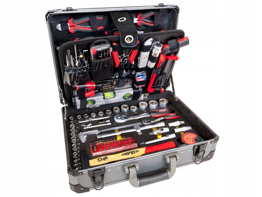 Чемодан инструментов от Deko 258 инструментов на колёсах!