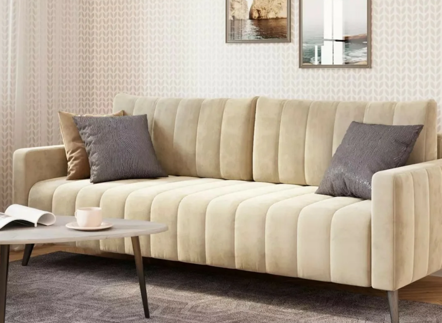 Диван маркфул Velvet Grey