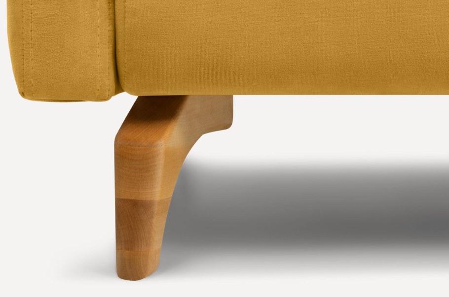 Диван Льери Velvet Yellow