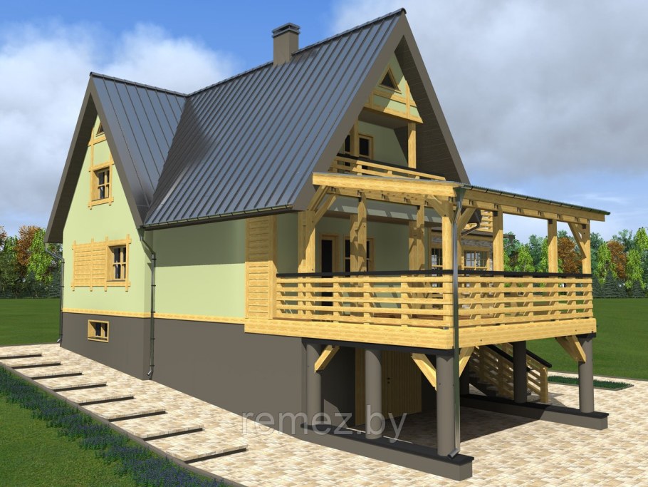 Пристройка к мансарде