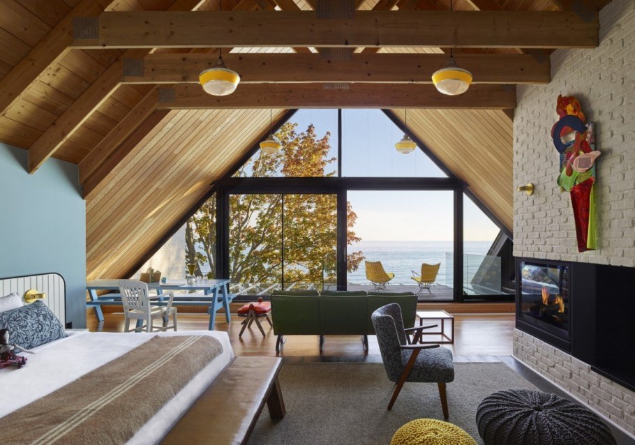 Красивые мансарды