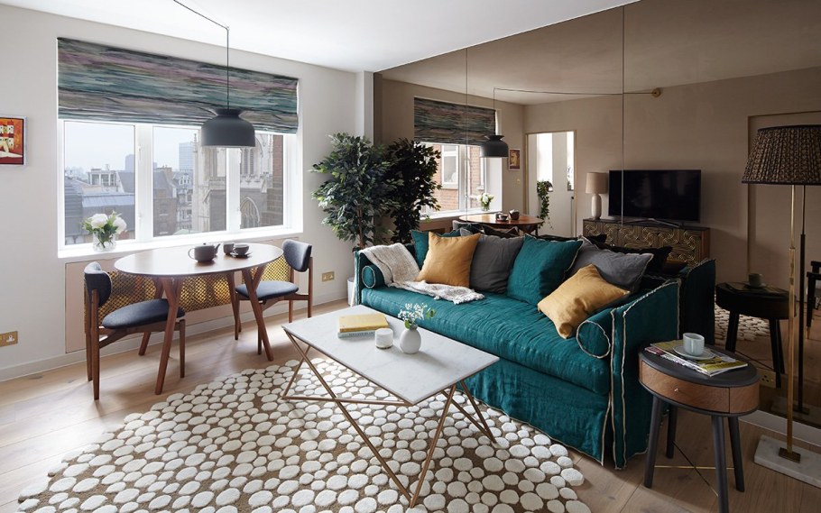 Акцентная стена в интерьере