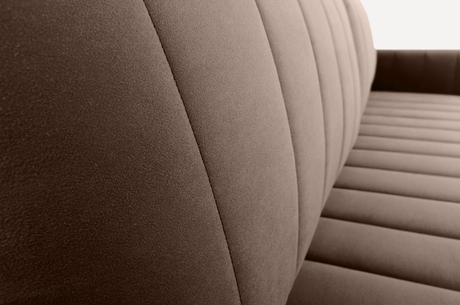 Диван сваут Velvet Mustard