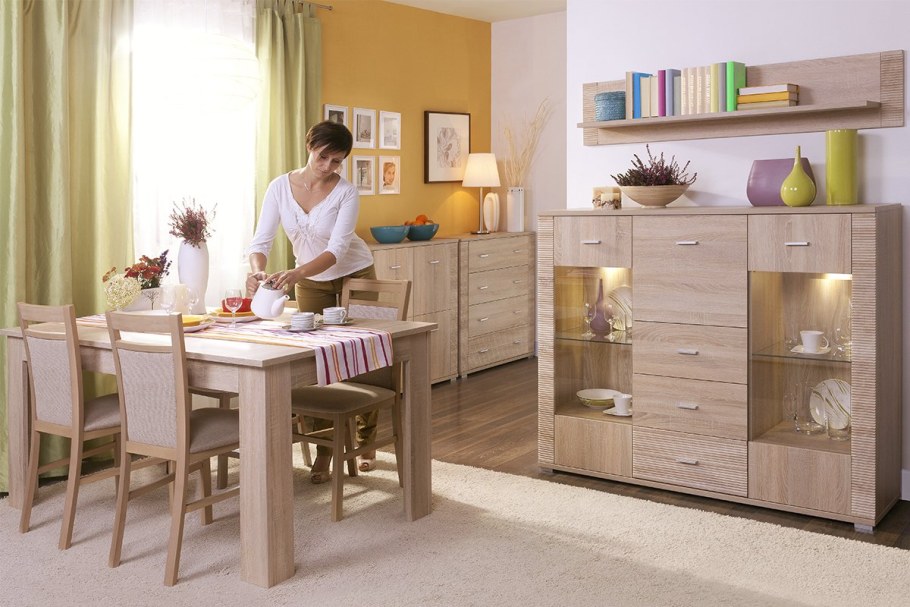 Стол Гресс дуб сонома