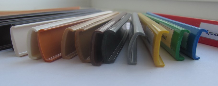 Кант ПВХ П-образный накладной 16 мм