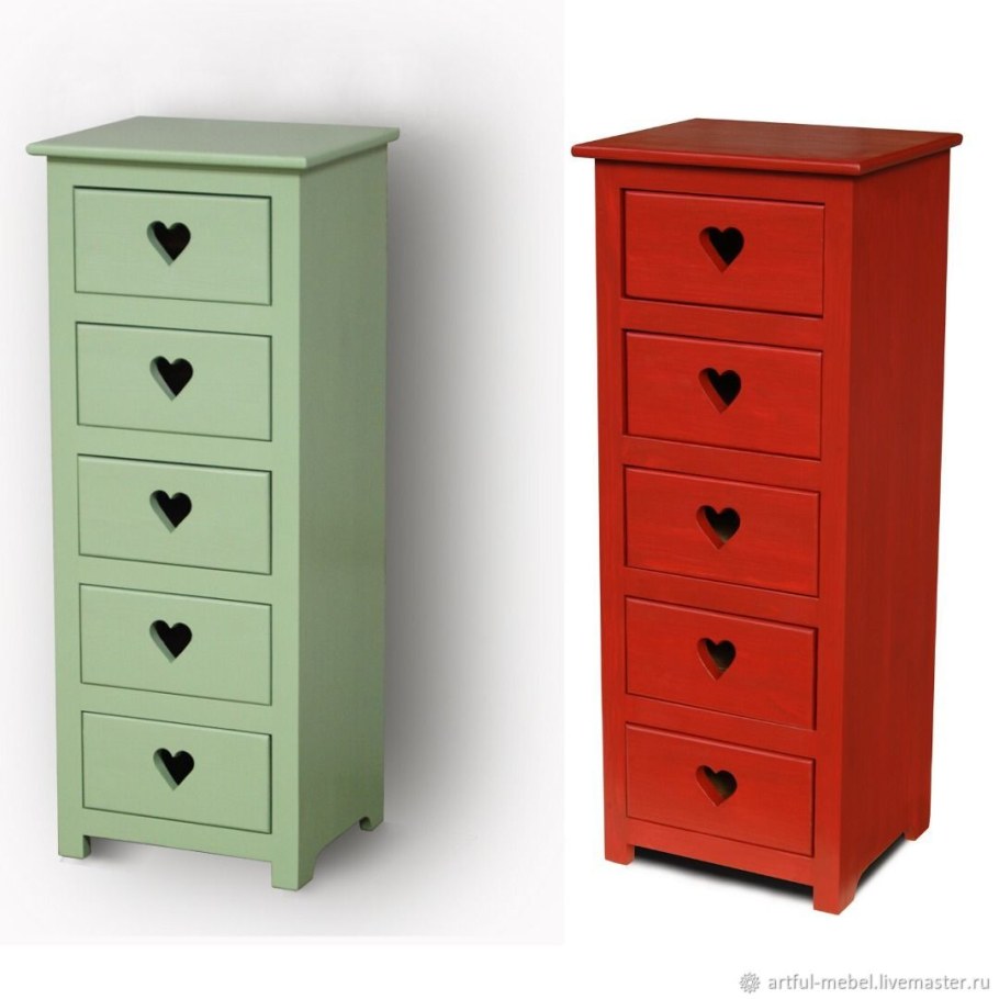 Комод высокий