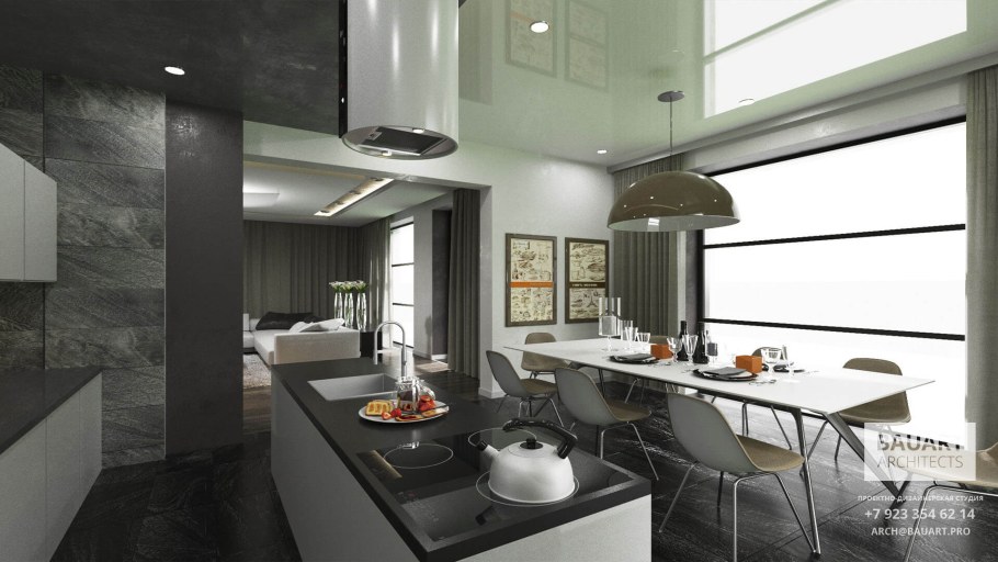 Интерьер коттеджа в стиле Минимализм