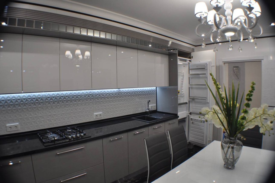 Кухонный гарнитур хайтек 2021