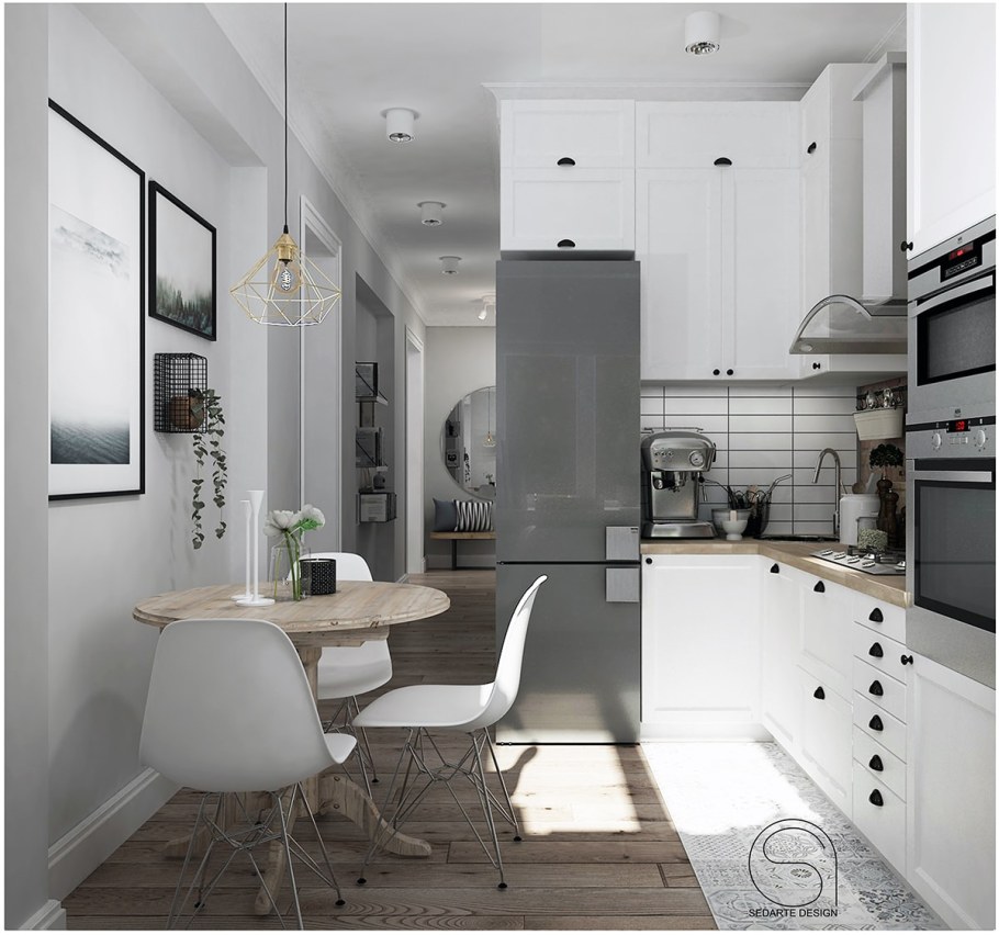 Интерьер кухни в квартире 2021