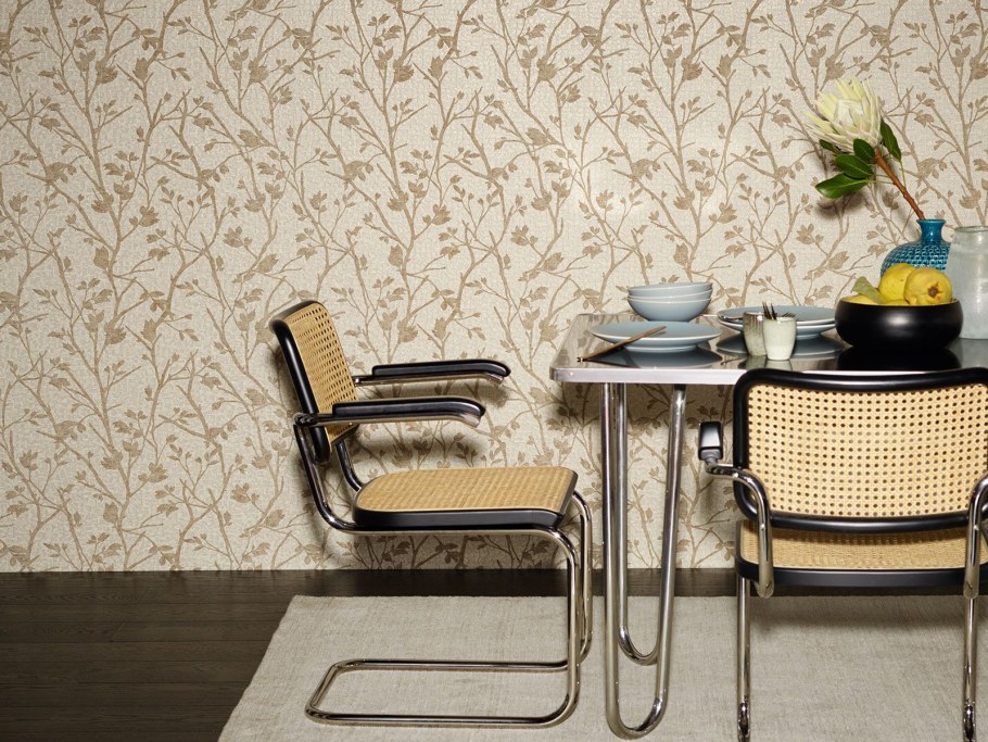 Обои Марбург ботаника в интерьере