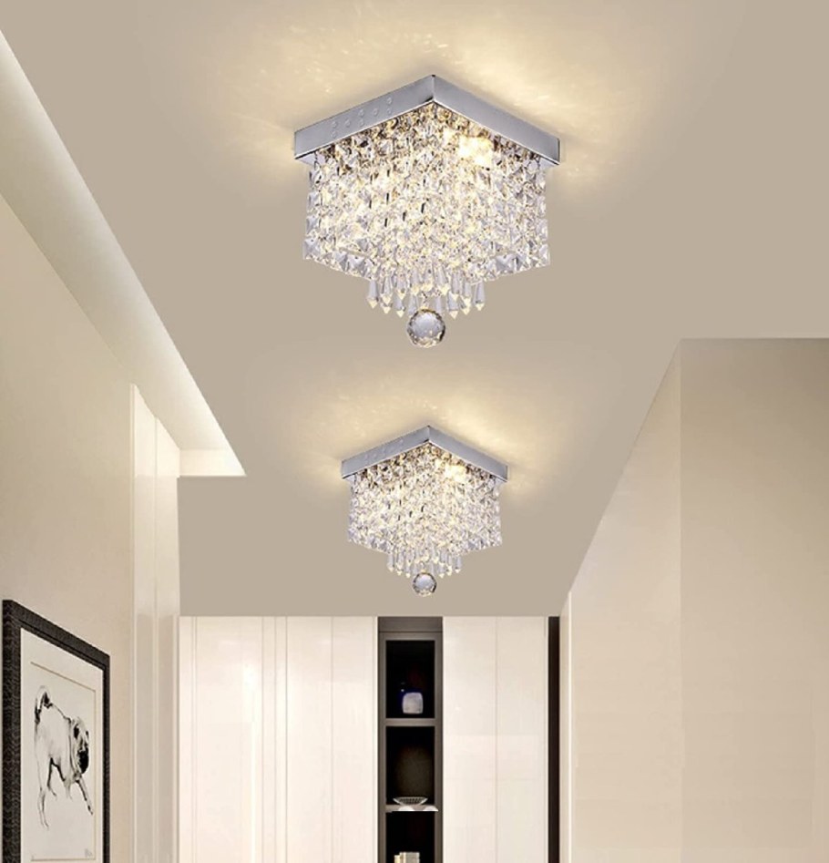 Crystal Square 8 люстра светодиодная