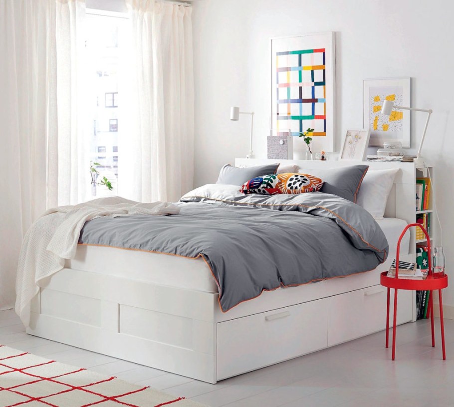 Кровать БРИМНЭС икеа