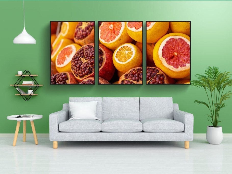 Набор постеров с фруктами