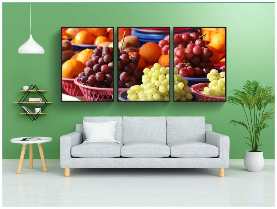 Набор постеров с фруктами