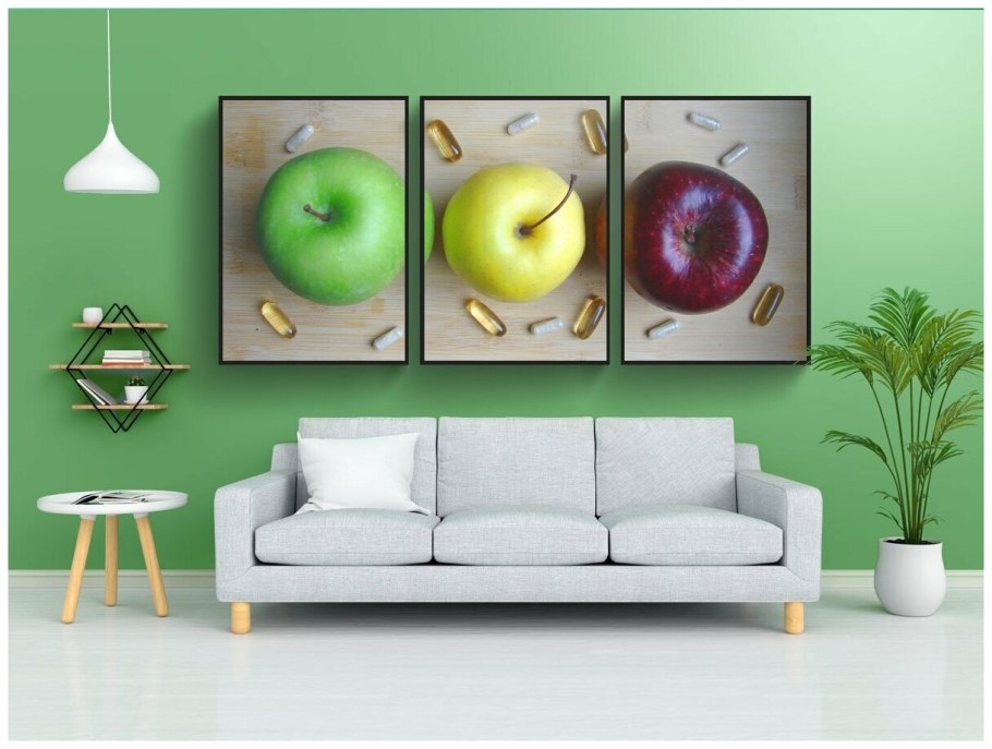 Постер. Яблоки