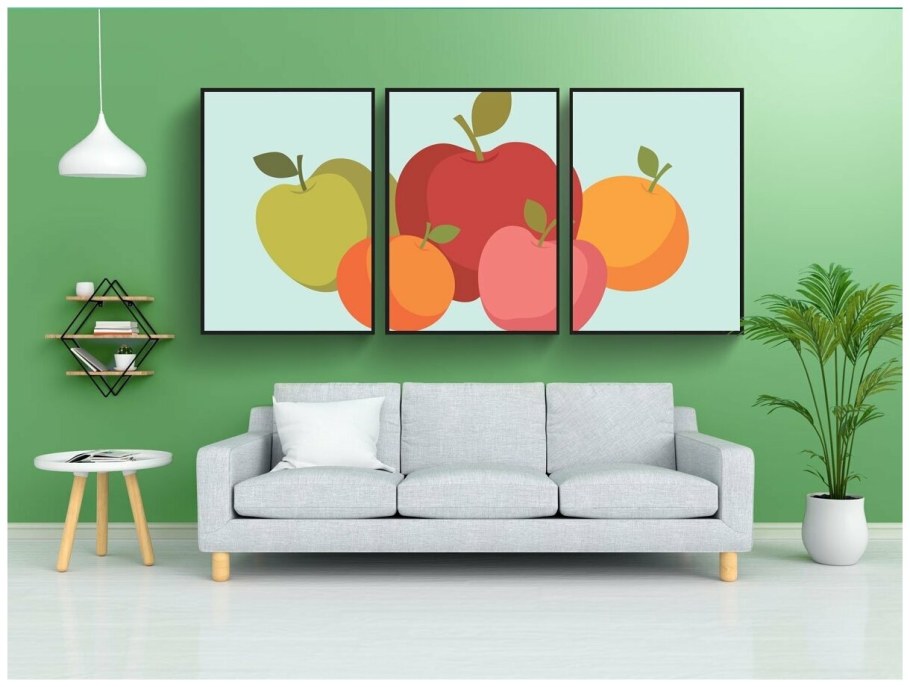 Постер. Яблоки