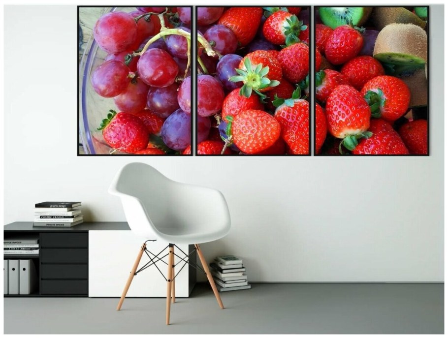 Шторы 3д для кухни-гостиной