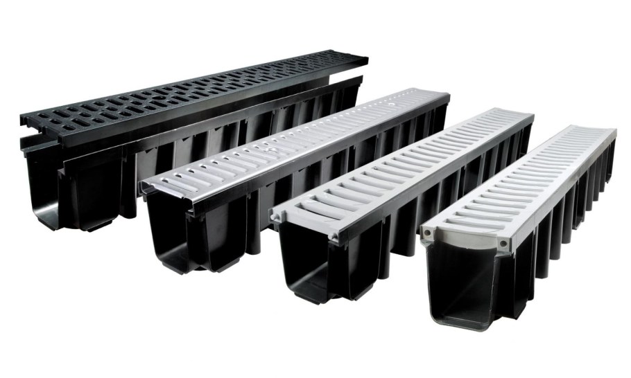 Лоток водоотводный пластиковый Гидролика