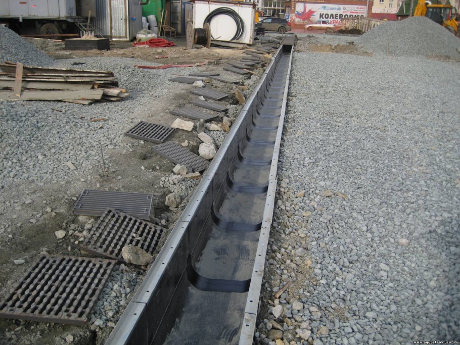 Монтаж ливневки Стандартпарк