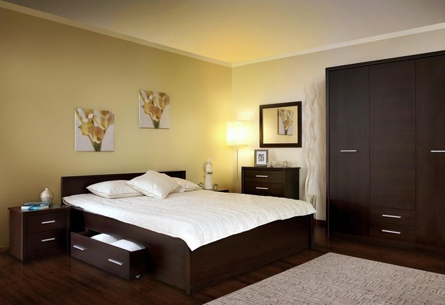 Комната в цвете венге