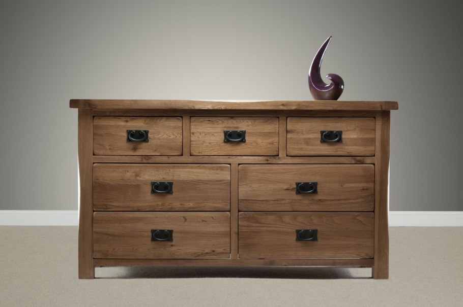 Комод деревянный в стиле лофт