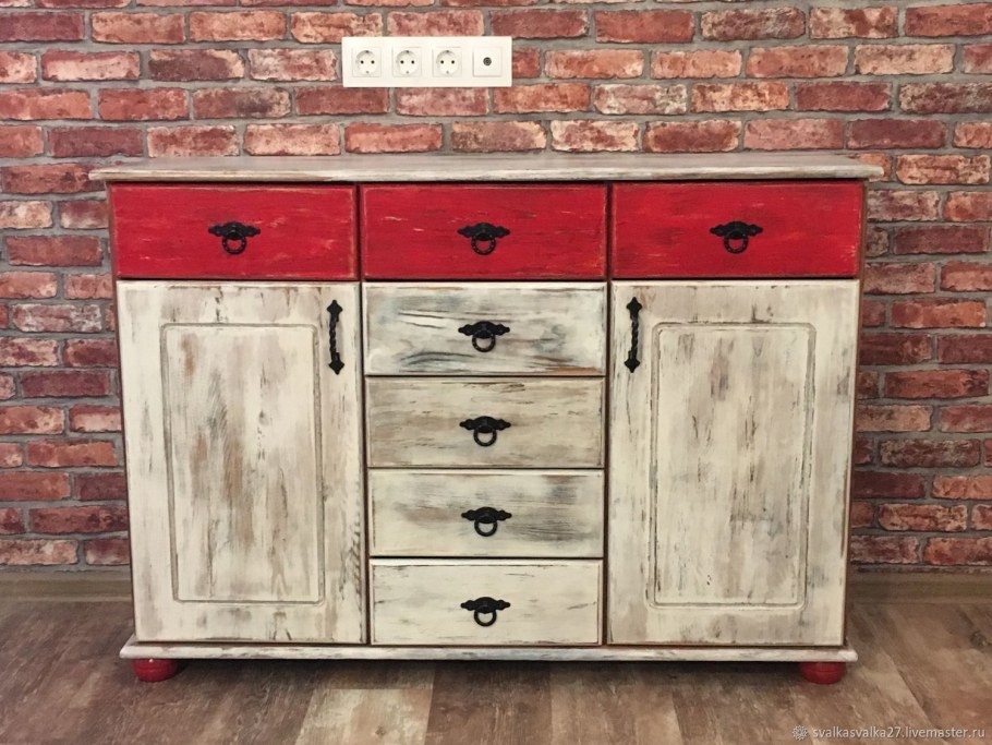 Комод дизайнерский в стиле лофт