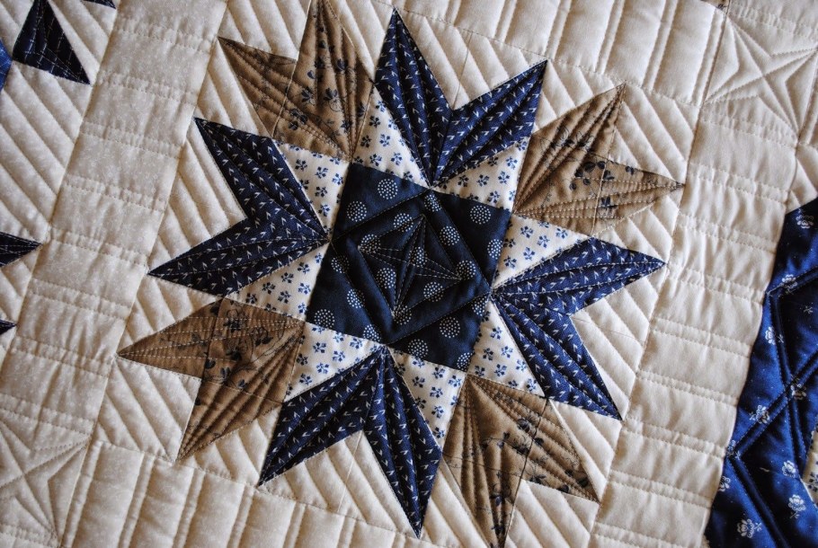 Пэчворк блок Диамант