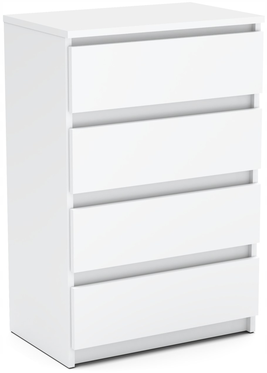 Комод Tangbjerg 4 ящика белый