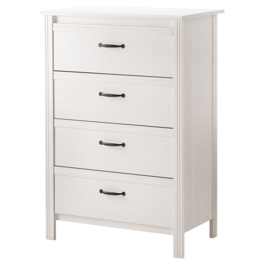 БРУСАЛИ комод с 4 ящиками