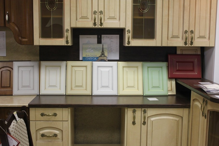 Кухни Зов Париж патина