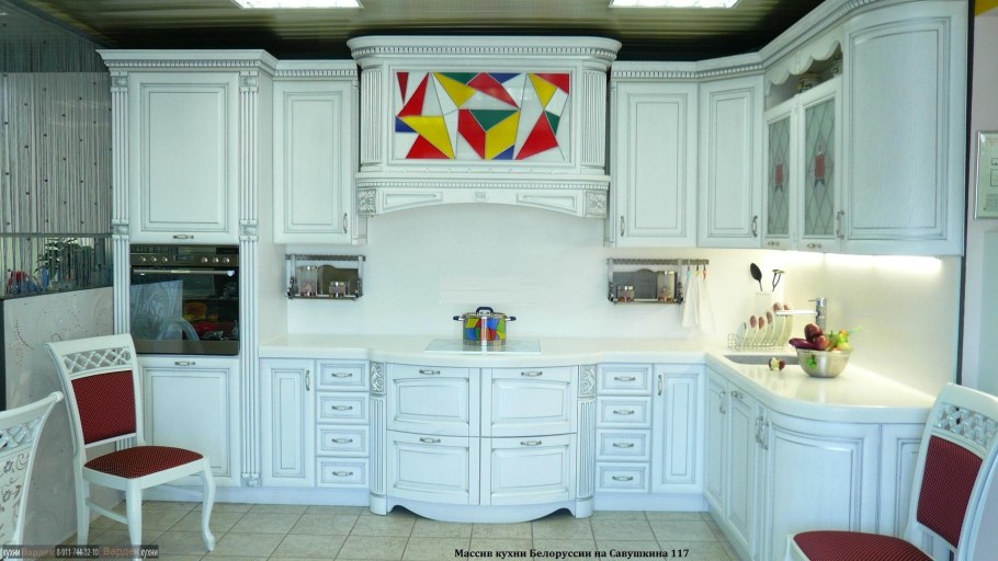 Вардек кухня с патиной