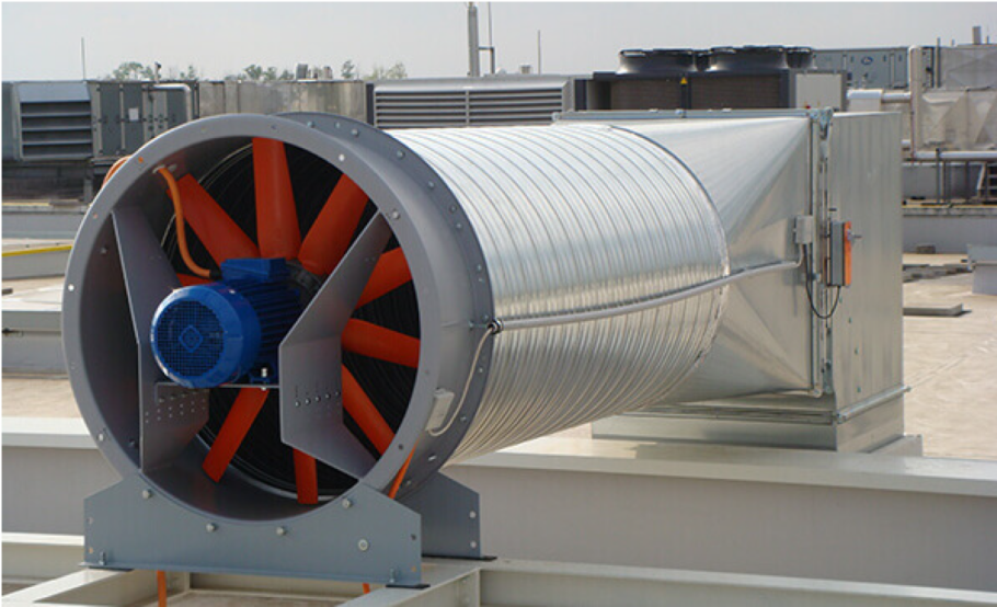 Осевой вентилятор д300мм канальный Торнадо