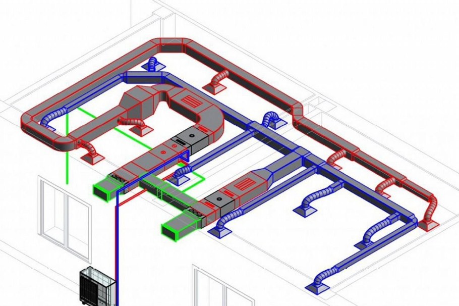 Приточно вытяжная система вентиляции