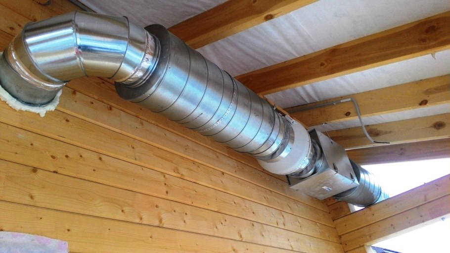 Вентиляция вчасном доме