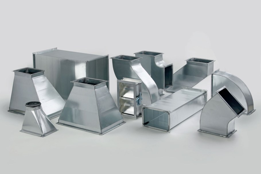Фасонные элементы воздуховодов из оцинкованной стали