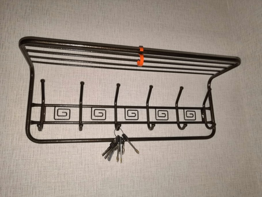 Вешалка настенная 285*180*67мм 3 крючка вн3/а медный антик ш.к.