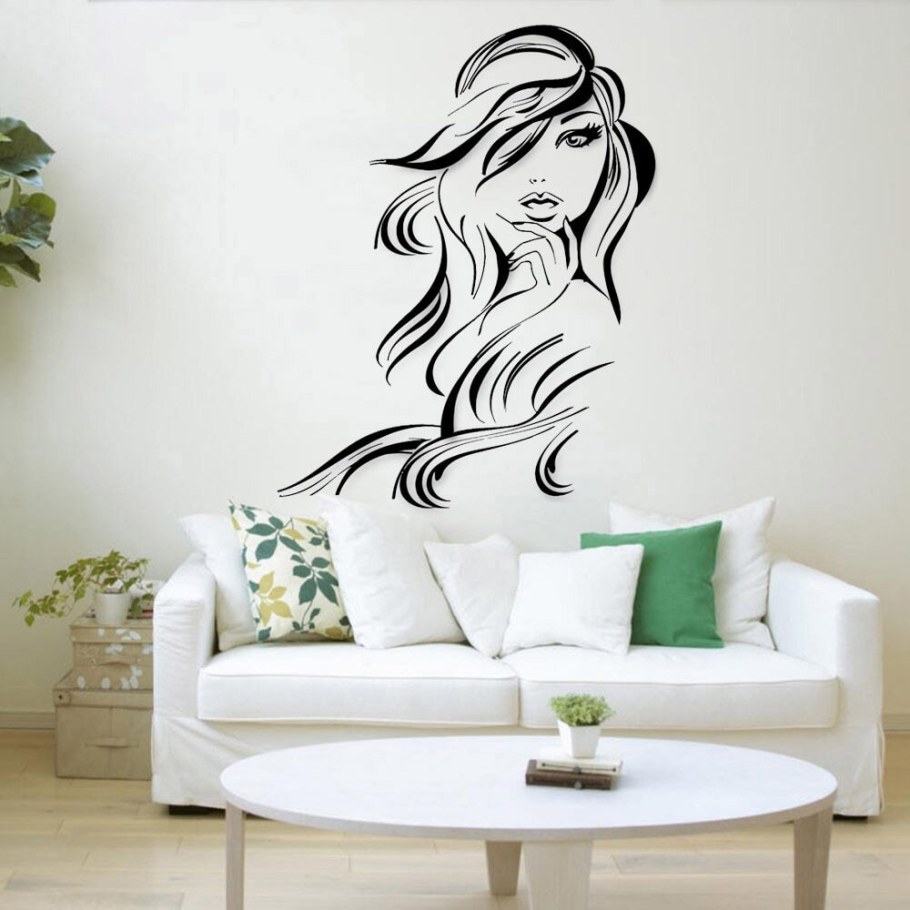 Наклейка интерьерная песроково зеленая цыетв