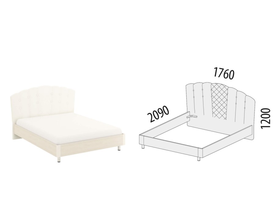 Кровать Версаль 99,01