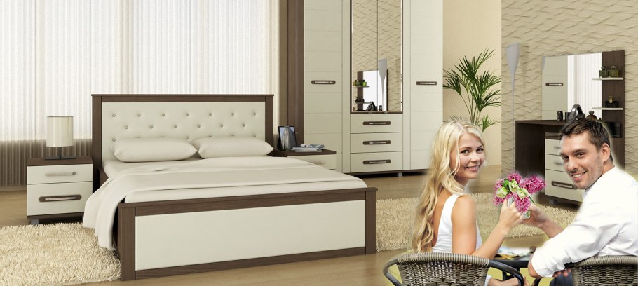Спальный гарнитур Инфинити Ижевской мебельной фабрики